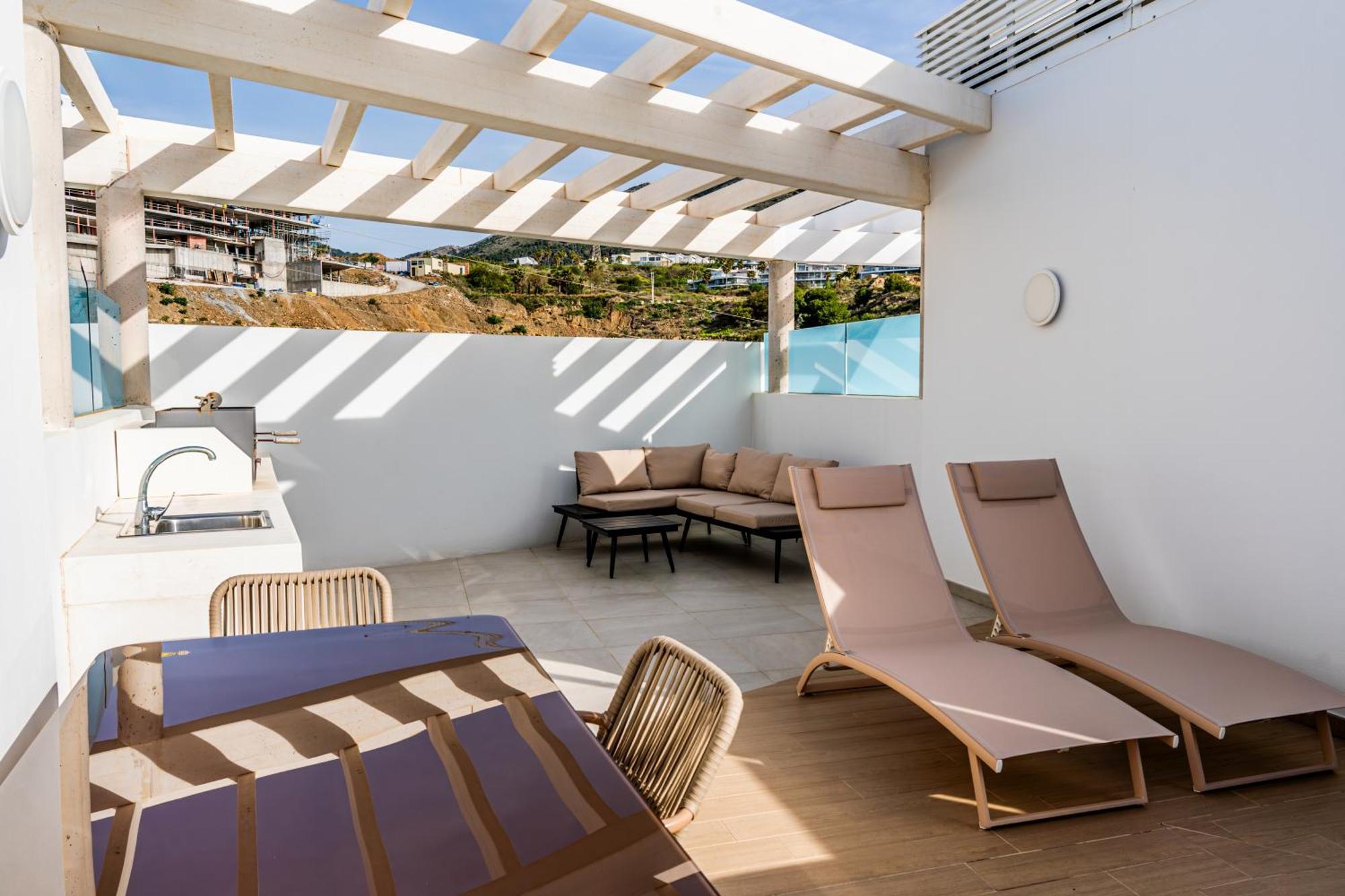 Panoramic Seaview Penthouse The Wave Lejlighed Fuengirola Eksteriør billede